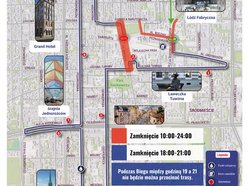 Łódź. Bieg Ulicą Piotrkowską Rossmann Run 2026. Zmiany w ruchu i MPK Łódź