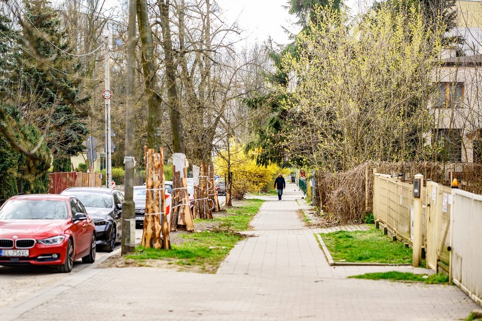 Łódź. Ulica ks. Brzóski w Łodzi