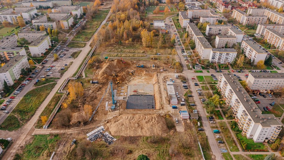 Łódź. Aquapark Widzew w Łodzi w budowie. Prace zgodnie z harmonogramem!