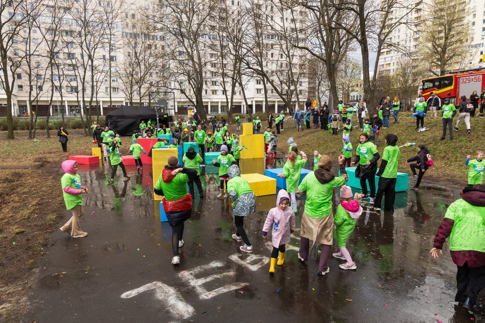 Łódź. Lany Poniedziałek na Manhattanie w Łodzi. Tak Łodzianie celebrowali śmigus-dyngus!