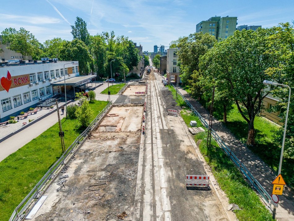 Łódź. Remont Franciszkańskiej w Łodzi
