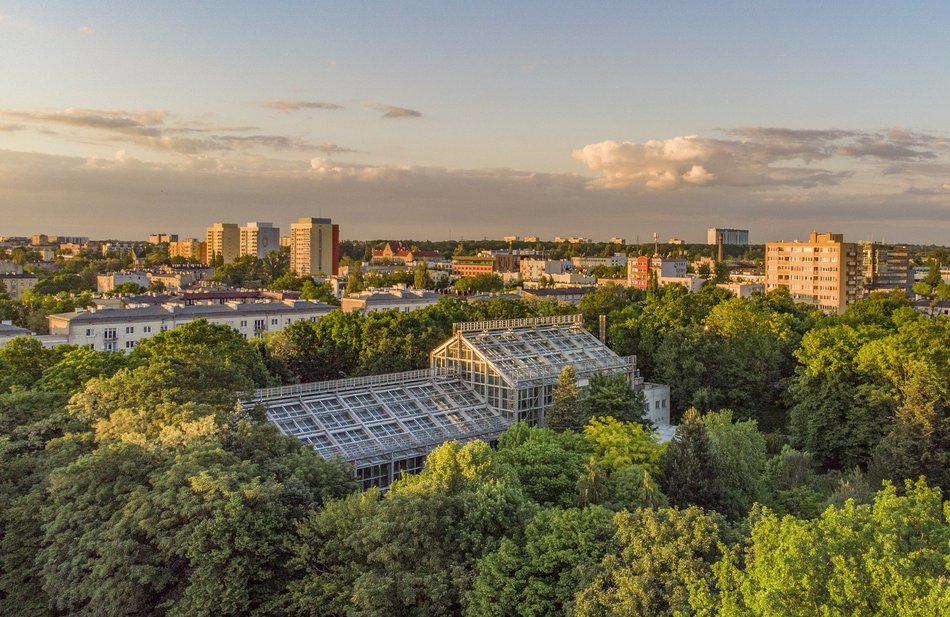 Łodź. Palmiarnia w Łodzi