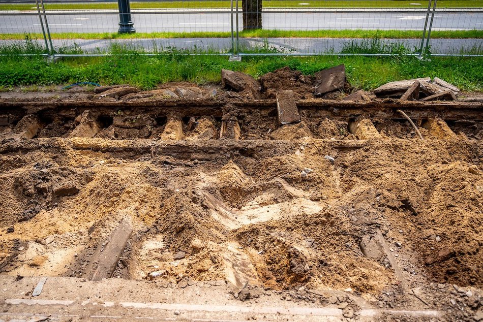 Łódź. Remont krańcówki MPK Łódź przy Północnej wystartował. Modernizacja pełna parą!