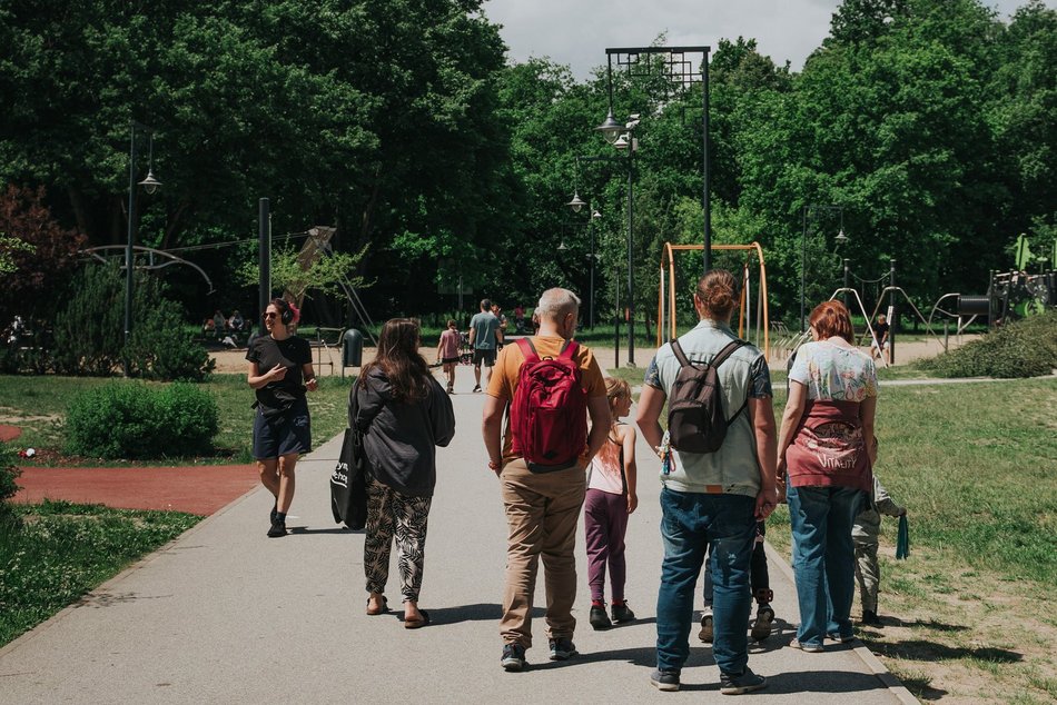 Łódź. Park na Zdrowiu