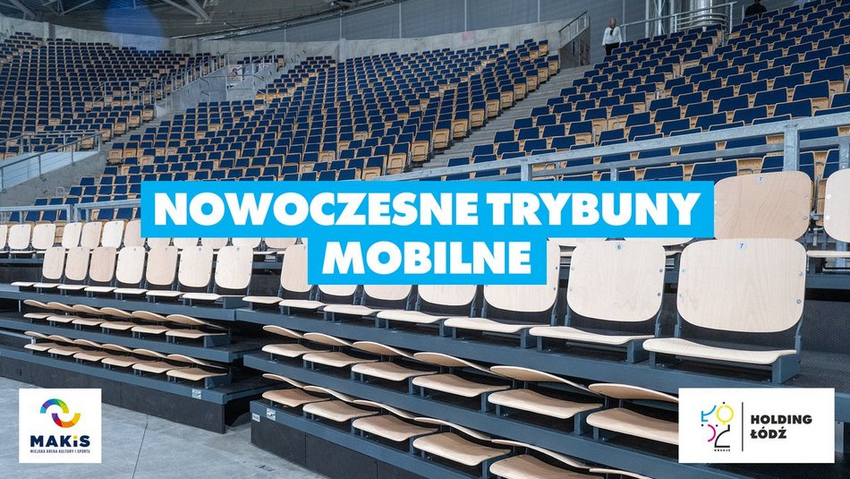 Nowe inwestycje w Atlas Arenie i stadionie Widzewa Łódź. Mobilne trybuny, nowy ekran, Sky Bar i więcej