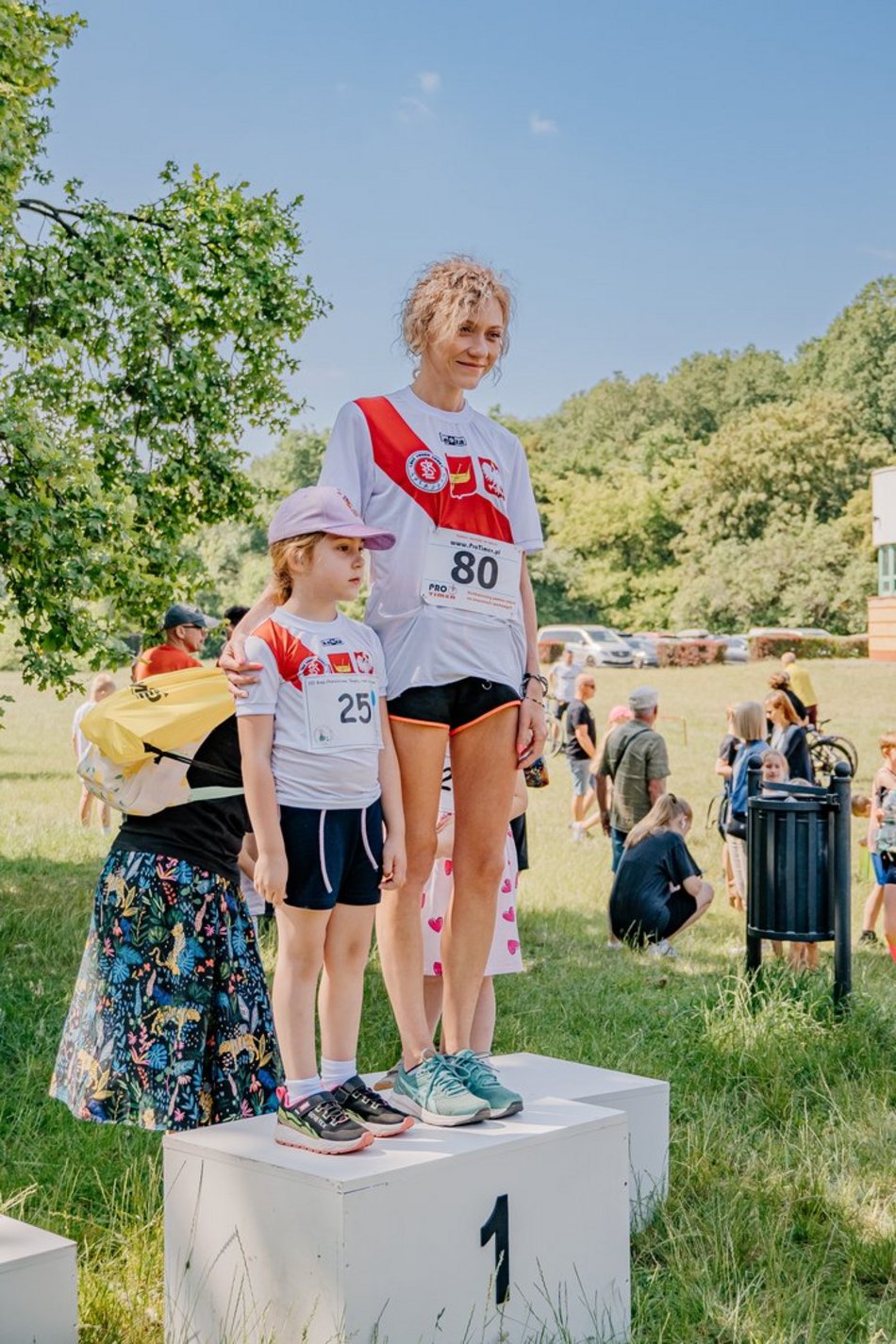 Bieg charytatywny w parku Baden-Powella