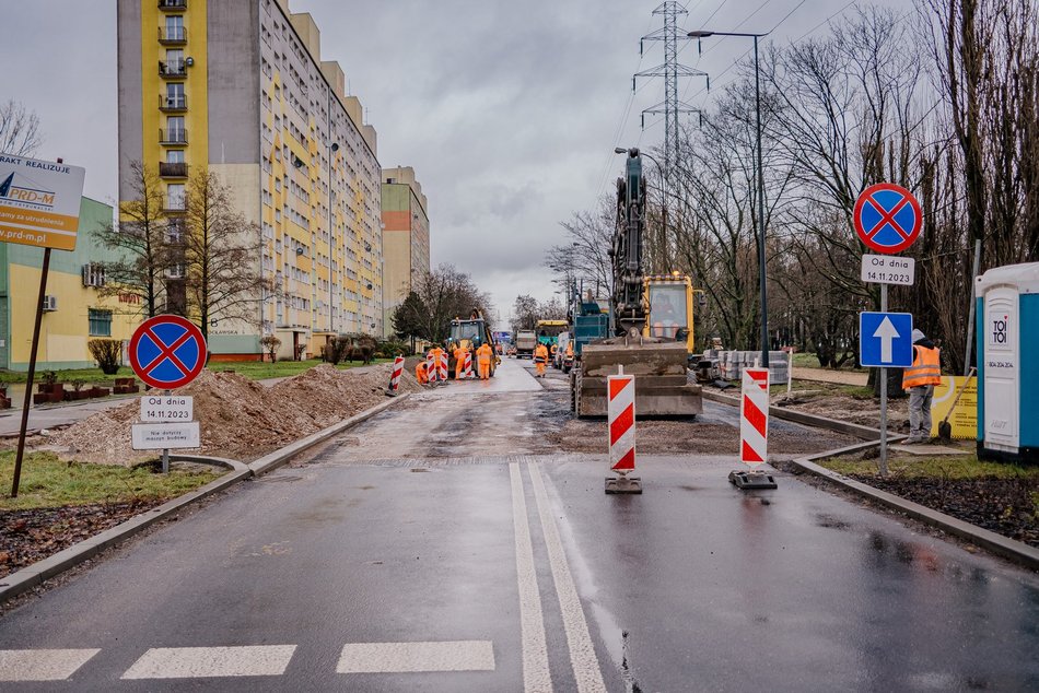 Remonty dróg w Łodzi w toku