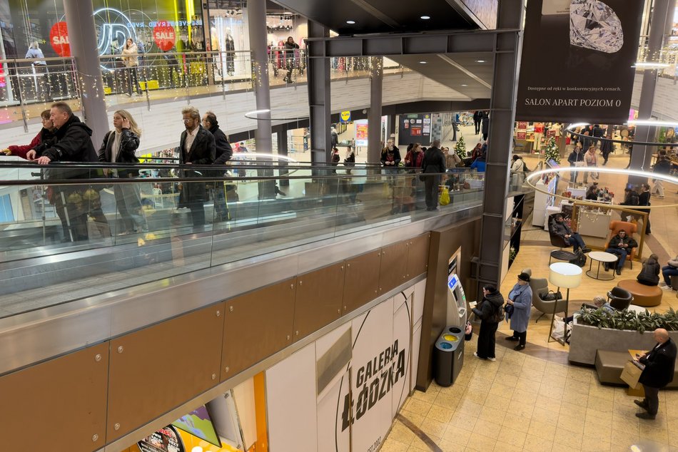 Przedświąteczna gorączka w Galerii Łódzkiej. Ile osób zdecydowało się na zakupy?