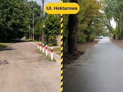 Ulica Hektarowa w Łodzi