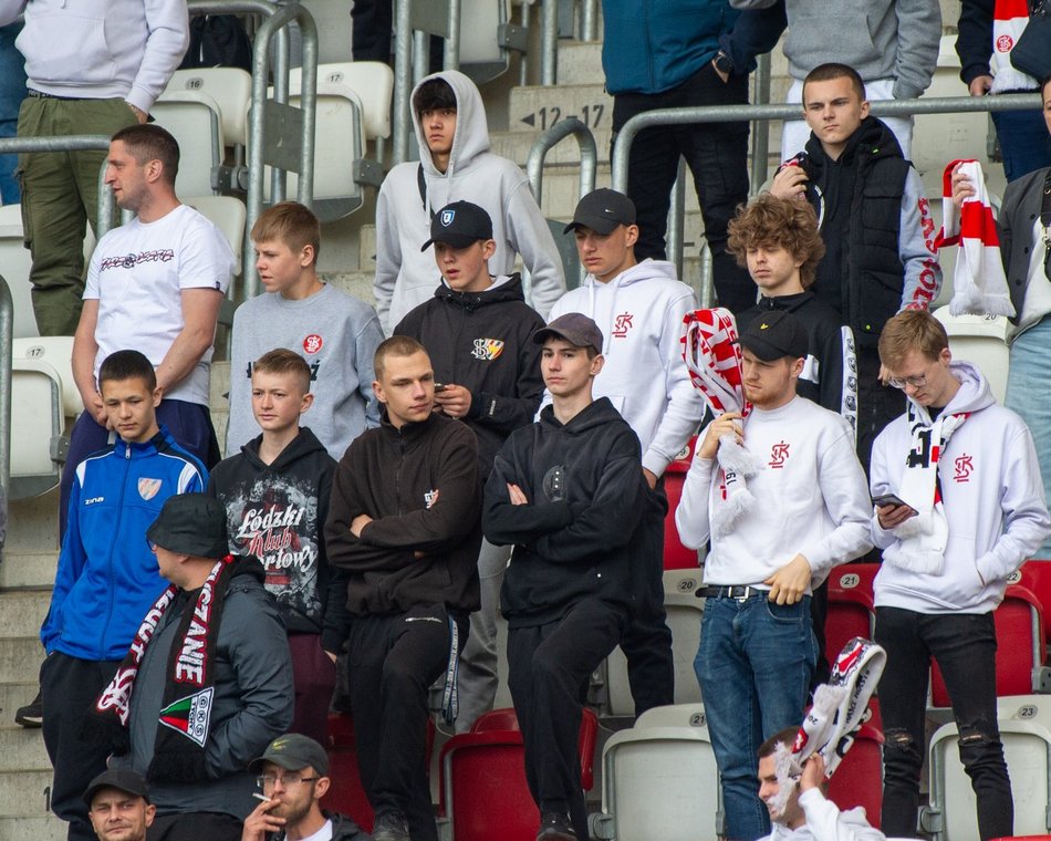 Łódź. Kibice na meczu ŁKS Łódź - Stal Rzeszów. Byłeś/aś? Znajdź się w galerii zdjęć!