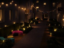 Łódź. Nowe artystyczne podwórko przy Piotrkowskiej. Strzemiński inspiracją dla detali