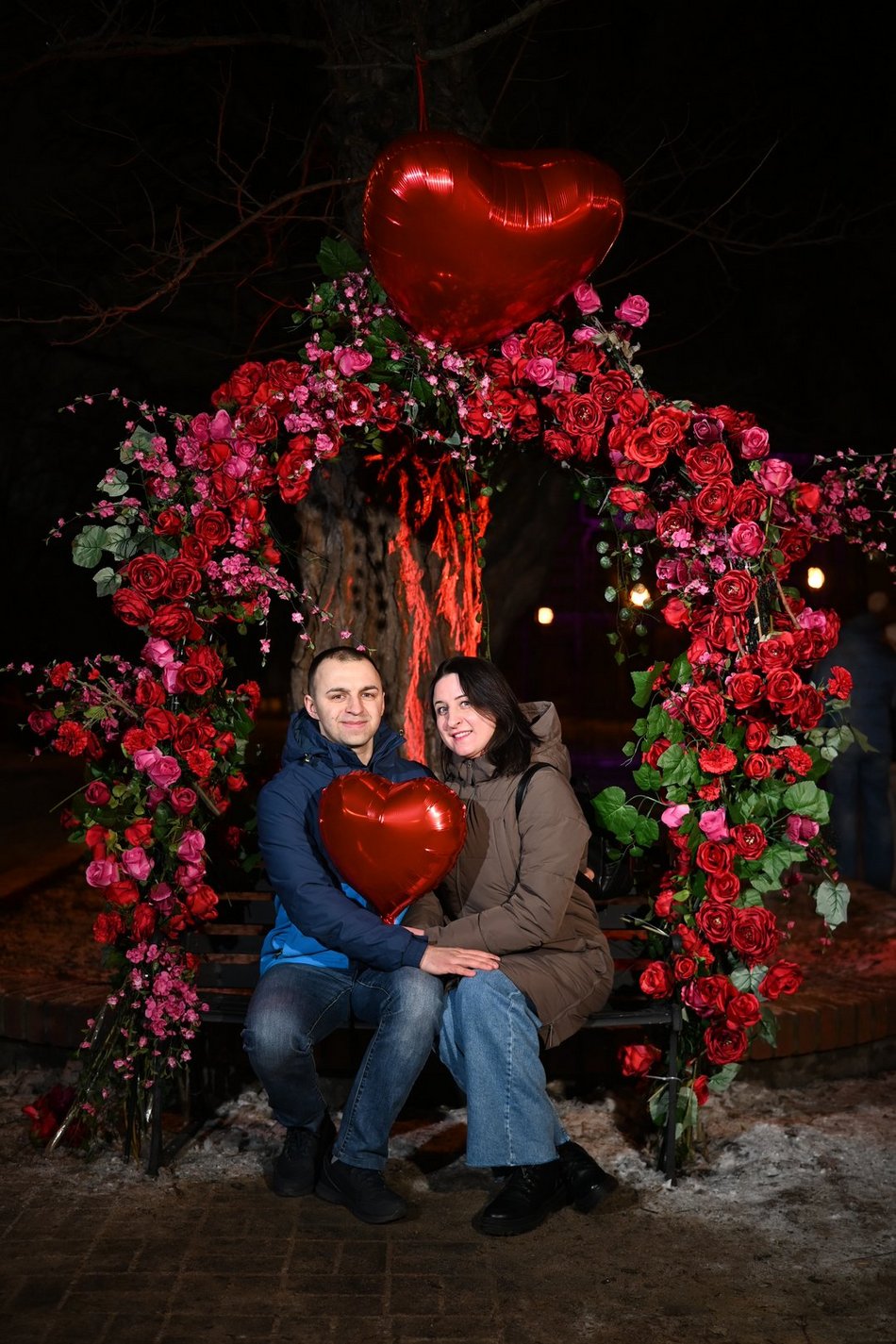 Łódź. Walentynki w Pasażu Rubinsteina w Łodzi. Aż czuć miłość w powietrzu!