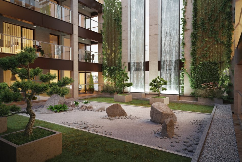 Łódź. Nowe mieszkania przy Pomorskiej. Narożnik zabudowany