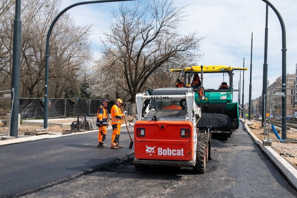 Jak przebiegają prace na Bulwarach Północnych