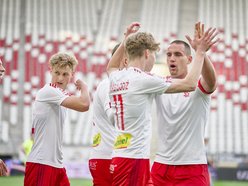 ŁKS II Łódź zremisował z rezerwami Lecha Poznań. Na trybunach kibicowała Agnieszka Chylińska