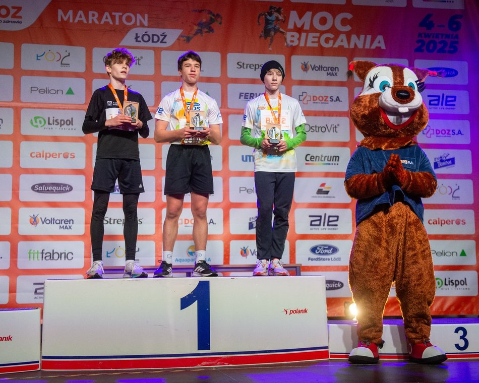 Kids Run na DOZ Maraton Łódź 2025. Tak pobiegły dzieci!