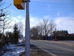 Łódź. Fotoradar w Żurawieńcu