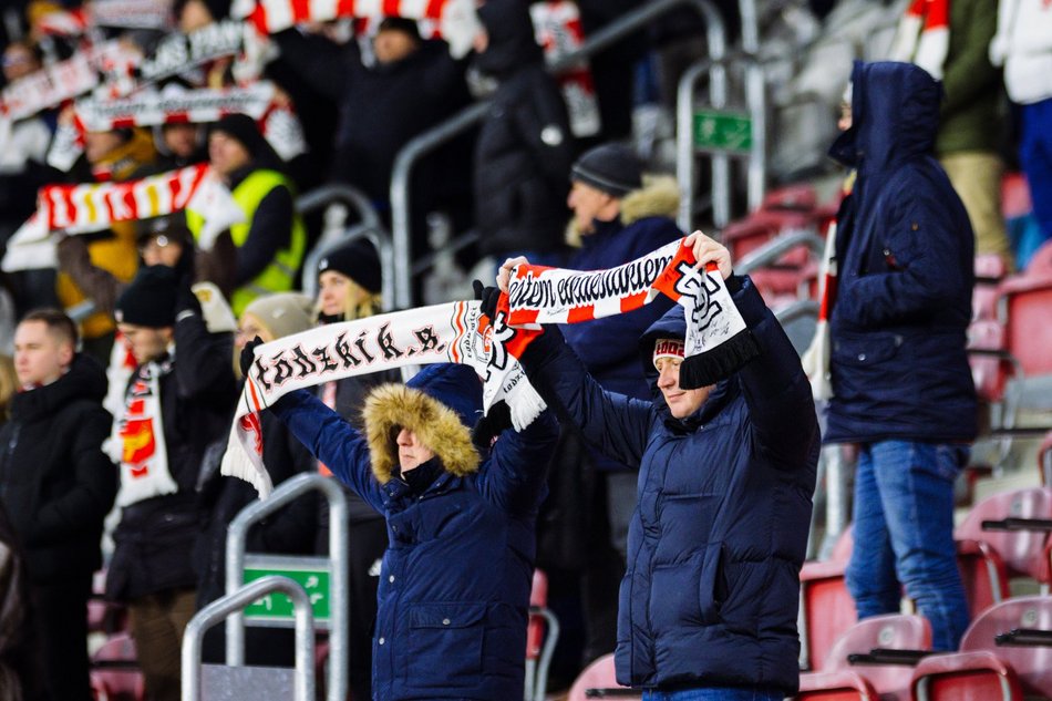 Łódź. Kibice na meczu ŁKS Łódź - Chrobry Głogów. Byłeś/aś? Znajdź się w galerii!