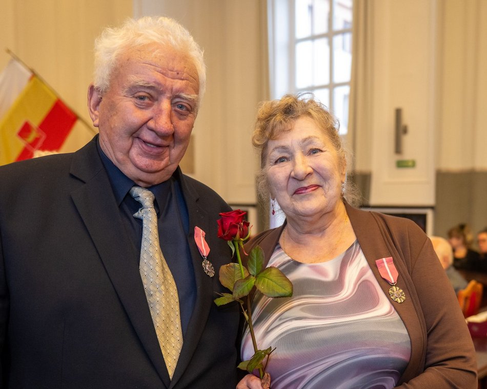 Łódź. Medale za długoletnie pożycie małżeńskie