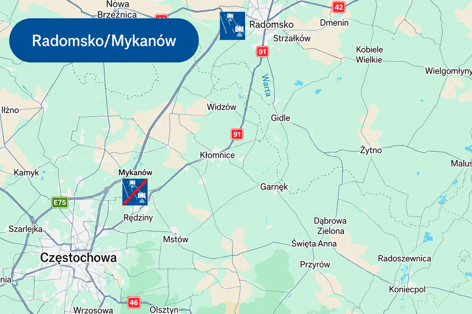 Cztery nowe odcinkowe pomiary prędkości na A1 w Łódzkiem
