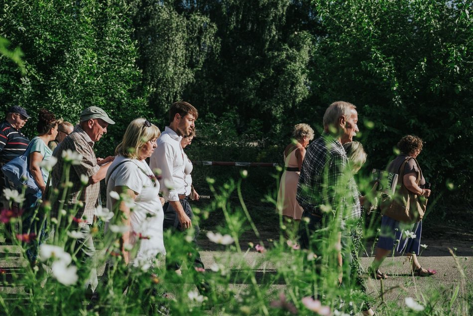 Spacer nad rzeką Jasień w Łodzi. Tak łodzianie rozmawiali o inwestycjach
