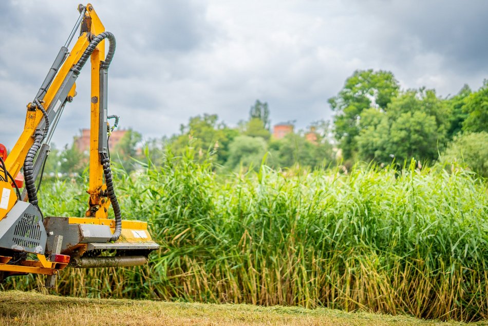 Łódź. Staw przy Przędzalnianej w Łodzi w trakcie czyszczenia. Tam będzie jeszcze piękniej!