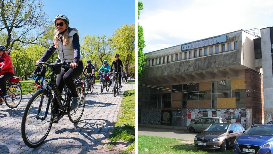 Łódź. Wycieczka rowerowa śladami kin w Łodzi. Fani kina i aktywności będą zachwyceni!