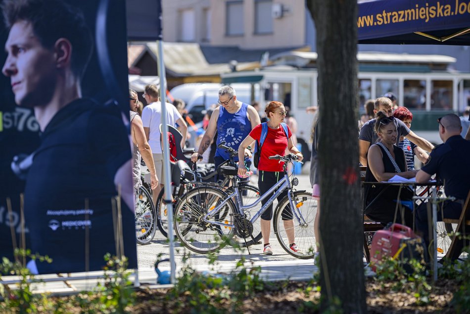 Łódź. Piknik otwarcia Szczecińskiej w Łodzi wielkim hitem. Tłumy łodzian bawią się świetnie