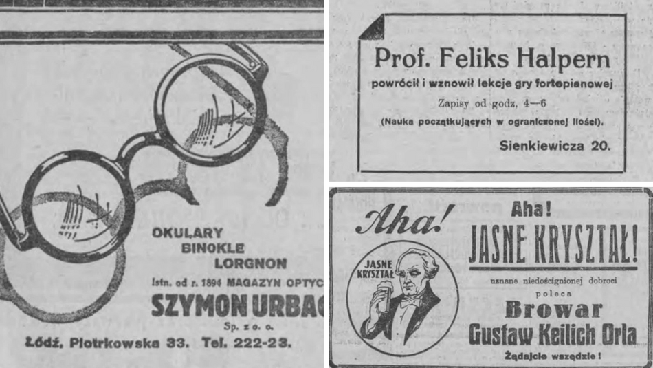 glos poranny reklama dawna lodz