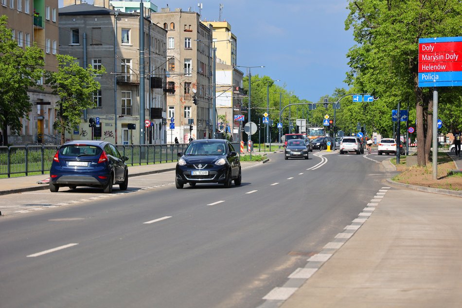 Ulica Wojska Polskiego po remoncie