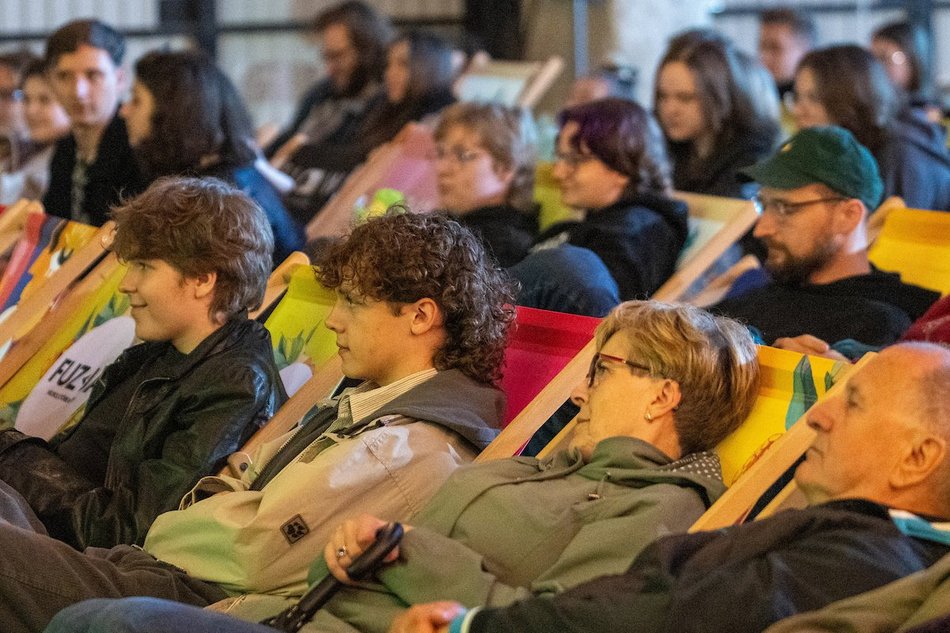 Łódź. TME Polówka w Łodzi. Publiczność w Fuzji obejrzała „Dzień Świra”
