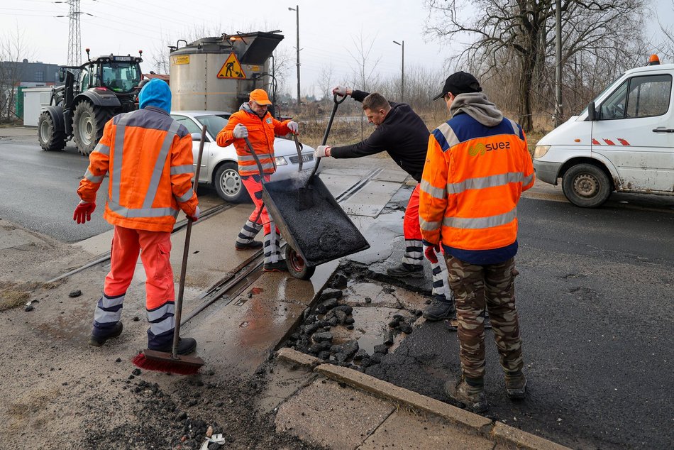 Naprawa nawierzchni ul. Wieniawskiego