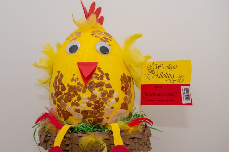 Konkurs na ozdobę wielkanocną dla dzieci z Łodzi. Stroiki i pisanki spod rąk uczniów uczniów