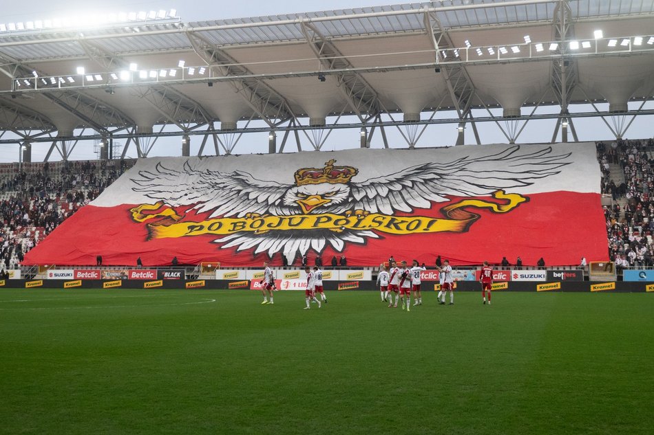 Łódź. Kibice na meczu ŁKS Łódź - Wisła Kraków. Byłeś/aś? Znajdź się w galerii