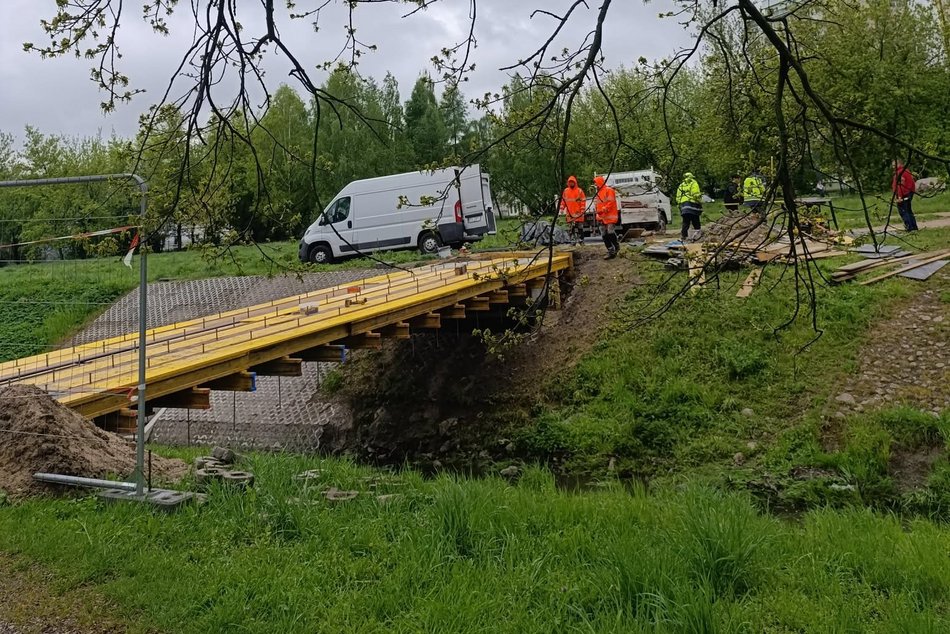 Odbudowa mostku w parku Ocalałych w Łodzi. Wróci ułatwienie dla pieszych i rowerzystów