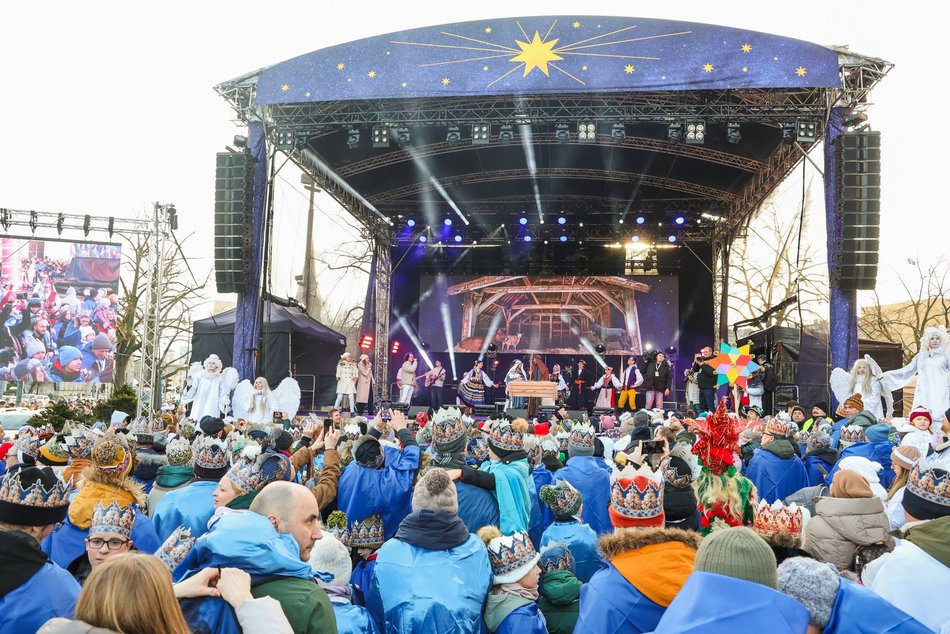 Orszak Trzech Króli przeszedł ulicami Łodzi