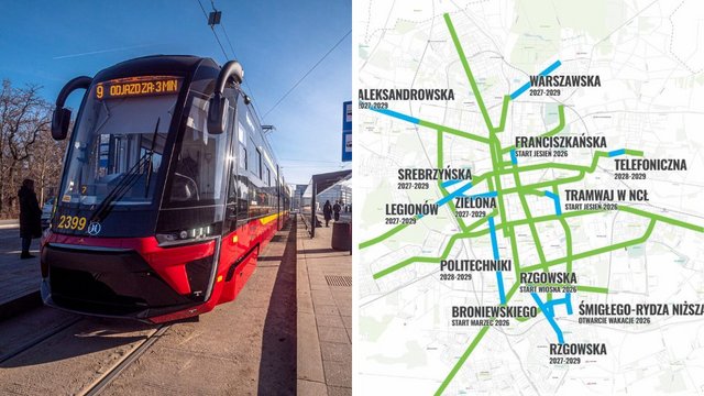 Wielki plan na inwestycje tramwajowe w Łodzi. Brakuje tylko 20 km! [MAPA]