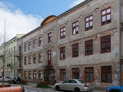 Łódź. Remont ruiny przy Włókienniczej w Łodzi