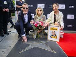 Piotr Marczewski w Alei Gwiazd na Piotrkowskiej w Łodzi. Kompozytor uhonorowany!