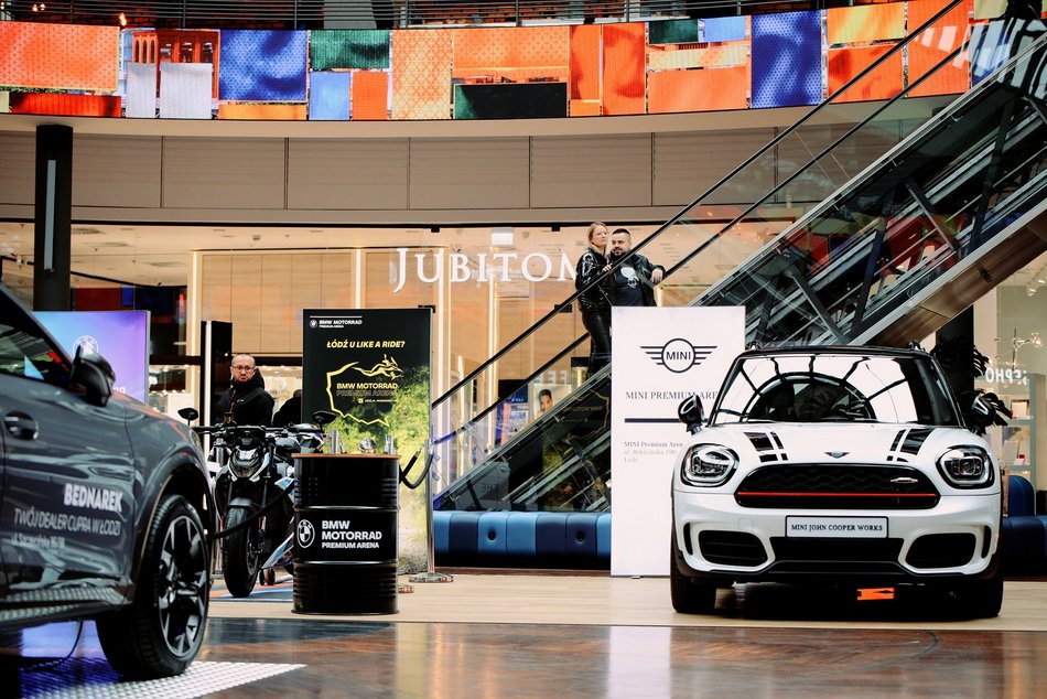 Nowości motoryzacyjne możemy podziwiać w Manufakturze do soboty