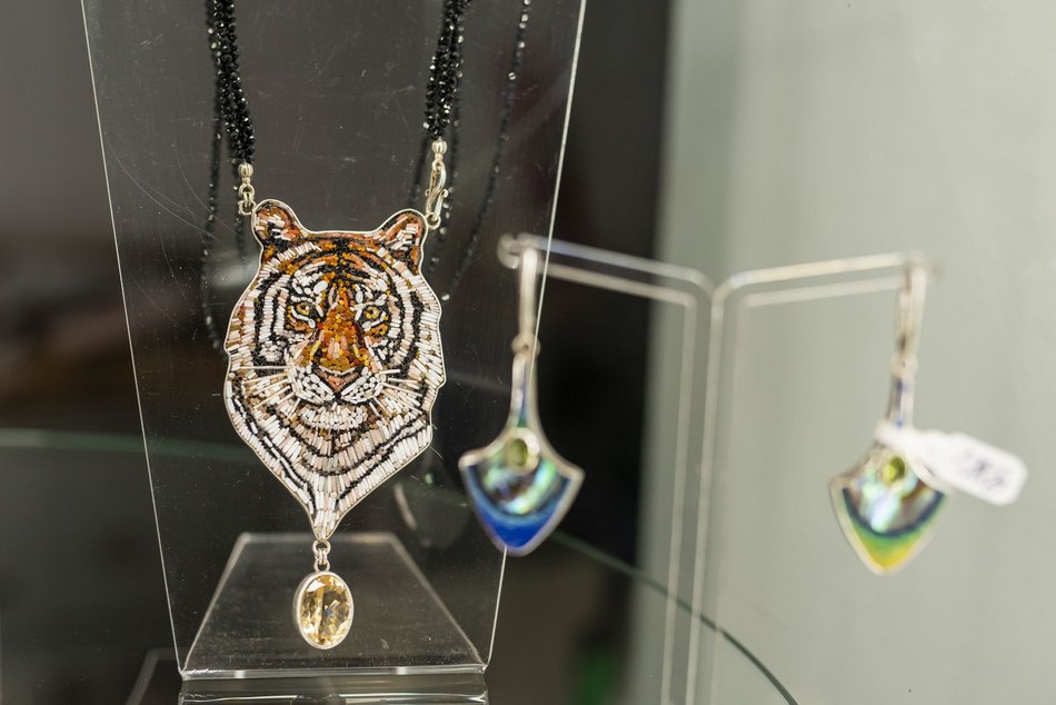 Pracownia mikromozaiki na Księżym Młynie