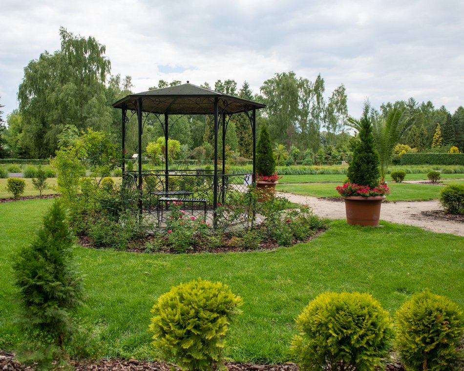 Ogród Fabrykanta w Ogrodzie Botanicznym w Łodzi