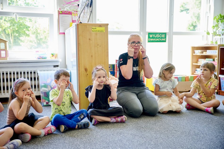 Dzieci z Łodzi uczą się pierwszej pomocy