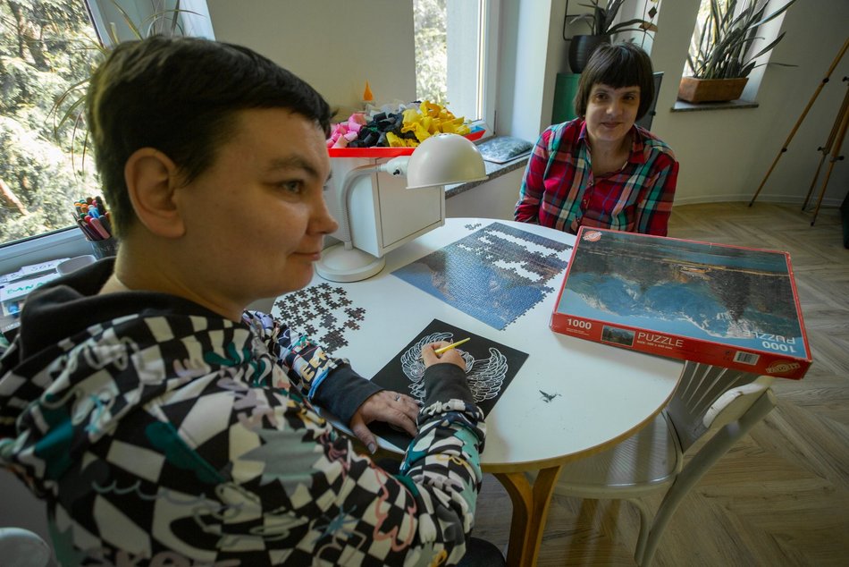 Podopieczni Rodzinnego Domu Pomocy w Łodzi