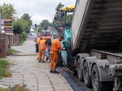 Prace na ul. Brzezińskiej