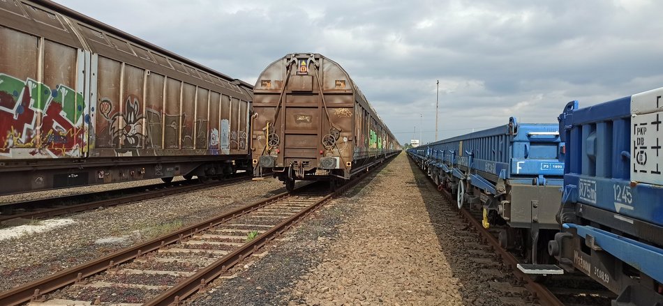 Cmentarz lokomotyw w Łodzi. Klimatyczne miejsce na Olechowie [ZDJĘCIA]