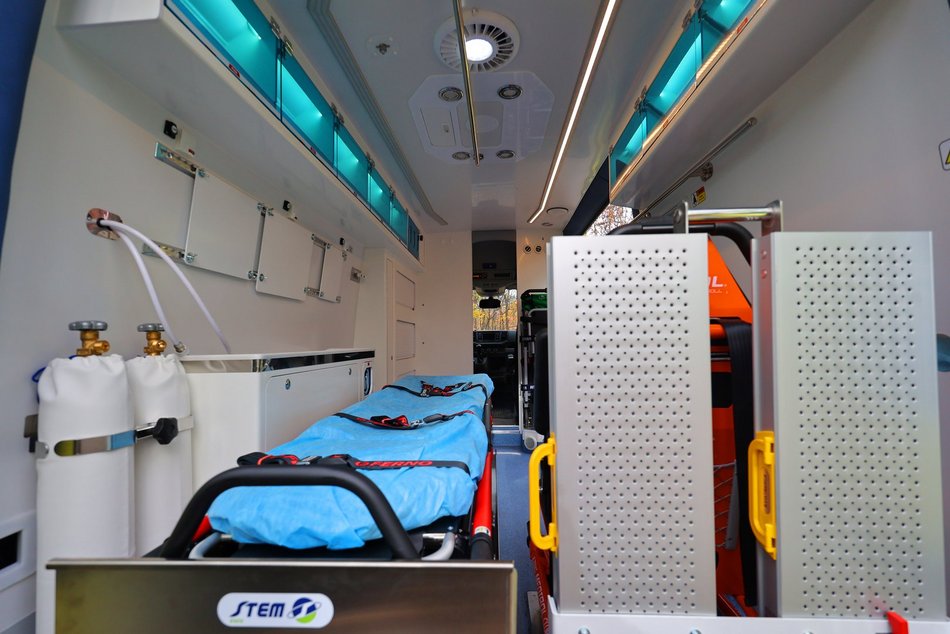 Nowy ambulans - szpital Jonschera Łódź