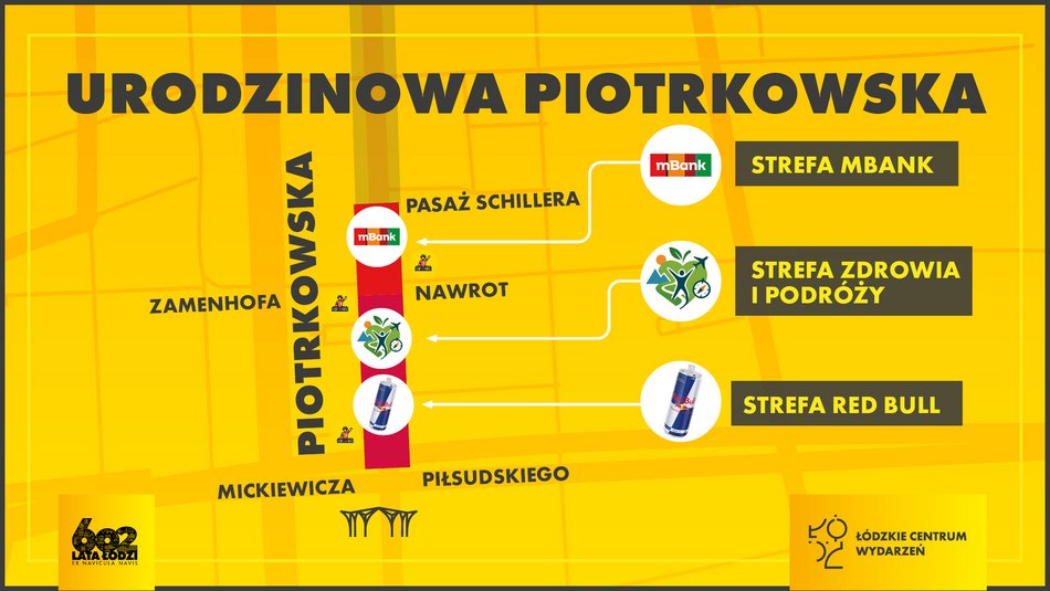 Łódź. 602. Urodziny Łodzi na Piotrkowskiej. Mnóstwo dmuchańców, technobus i... sporty wodne!