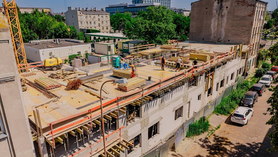 Łódź. Nowe mieszkania miejskie przy Skierniewickiej w Łodzi