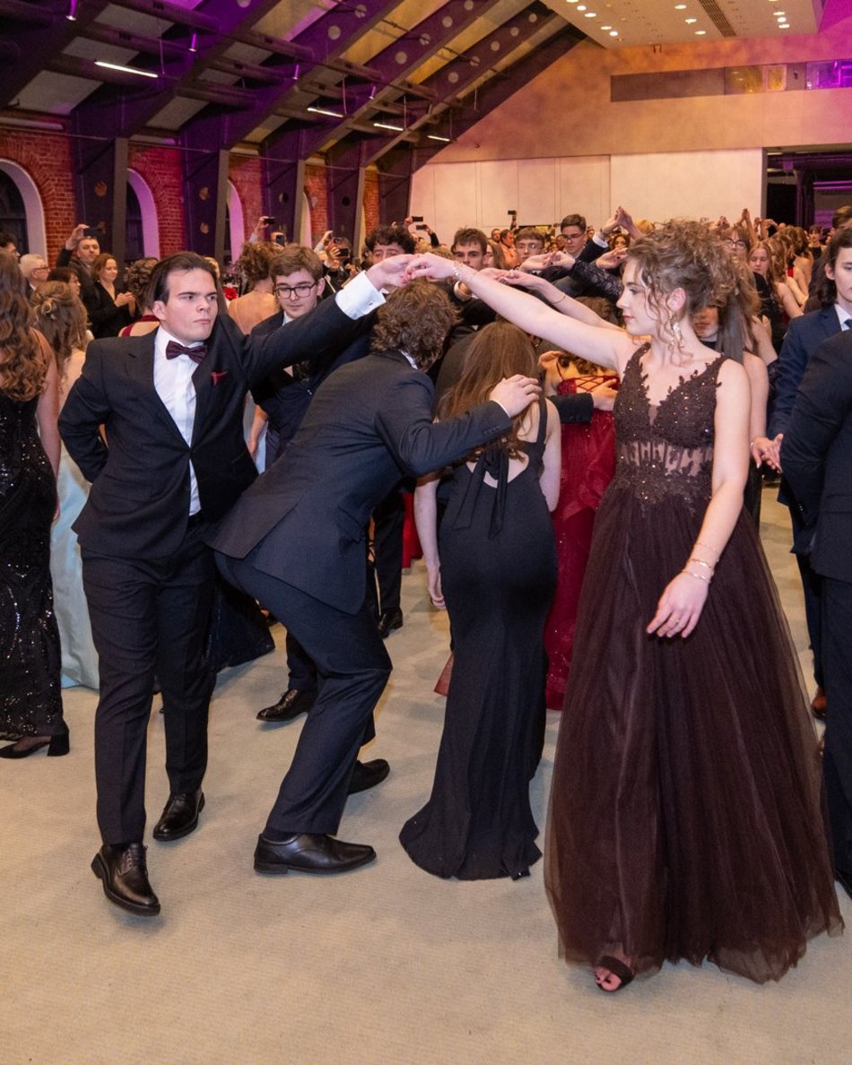 Łódź. Studniówka I LO w Łodzi